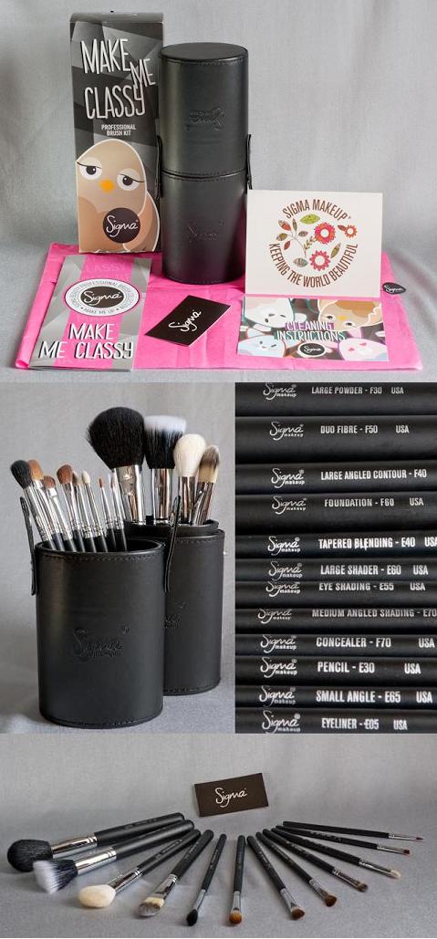 bed head makeup brush set. The rush set comes with