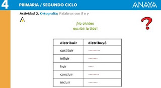 MUCHO MÁS QUE PAPEL Y LÁPIZ: Ejercicios letras Y y LL