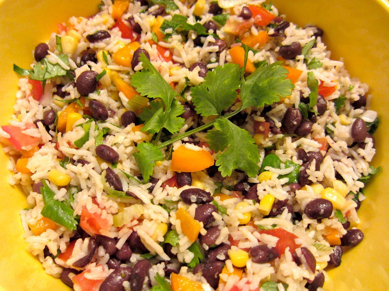 Come Home for Supper! Rice and Bean Salad