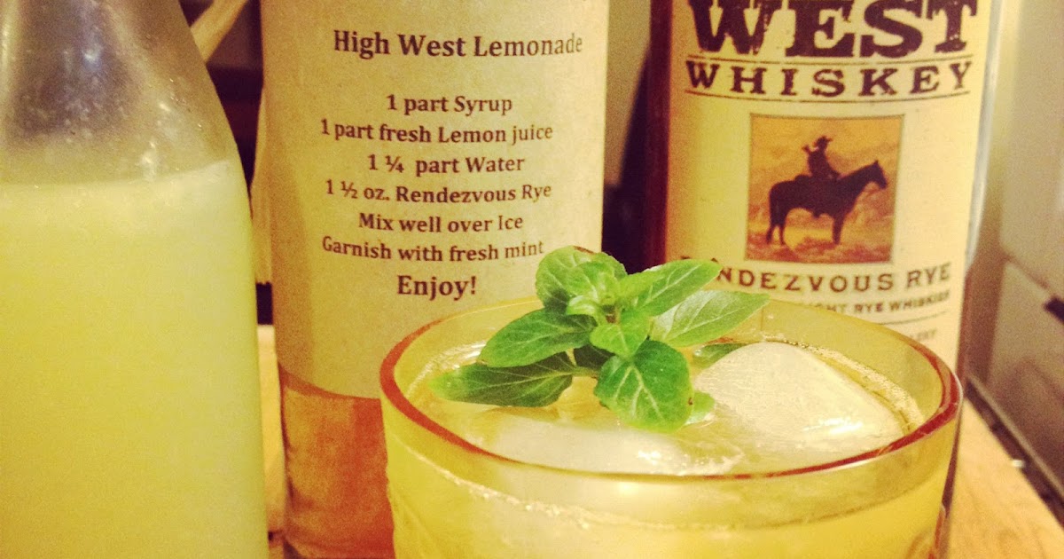 The Lush Chef High West Lemonade