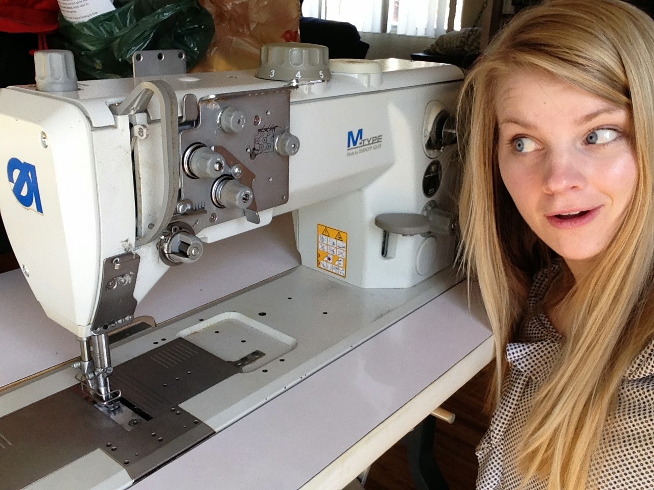 The Project Lady - Durkopp Adler Industrial Sewing Machine