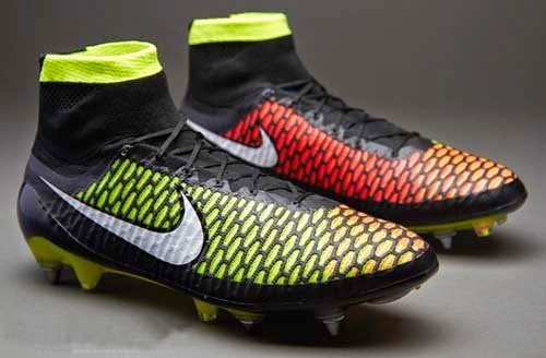 magista sock boots yellow