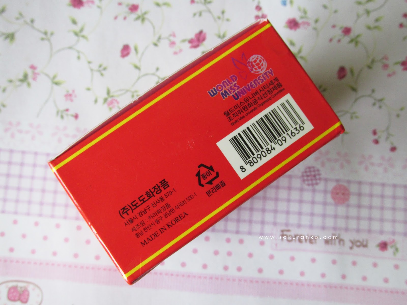 Sakuranko: DoDo 3W Clinic Natural Makeup Powder
