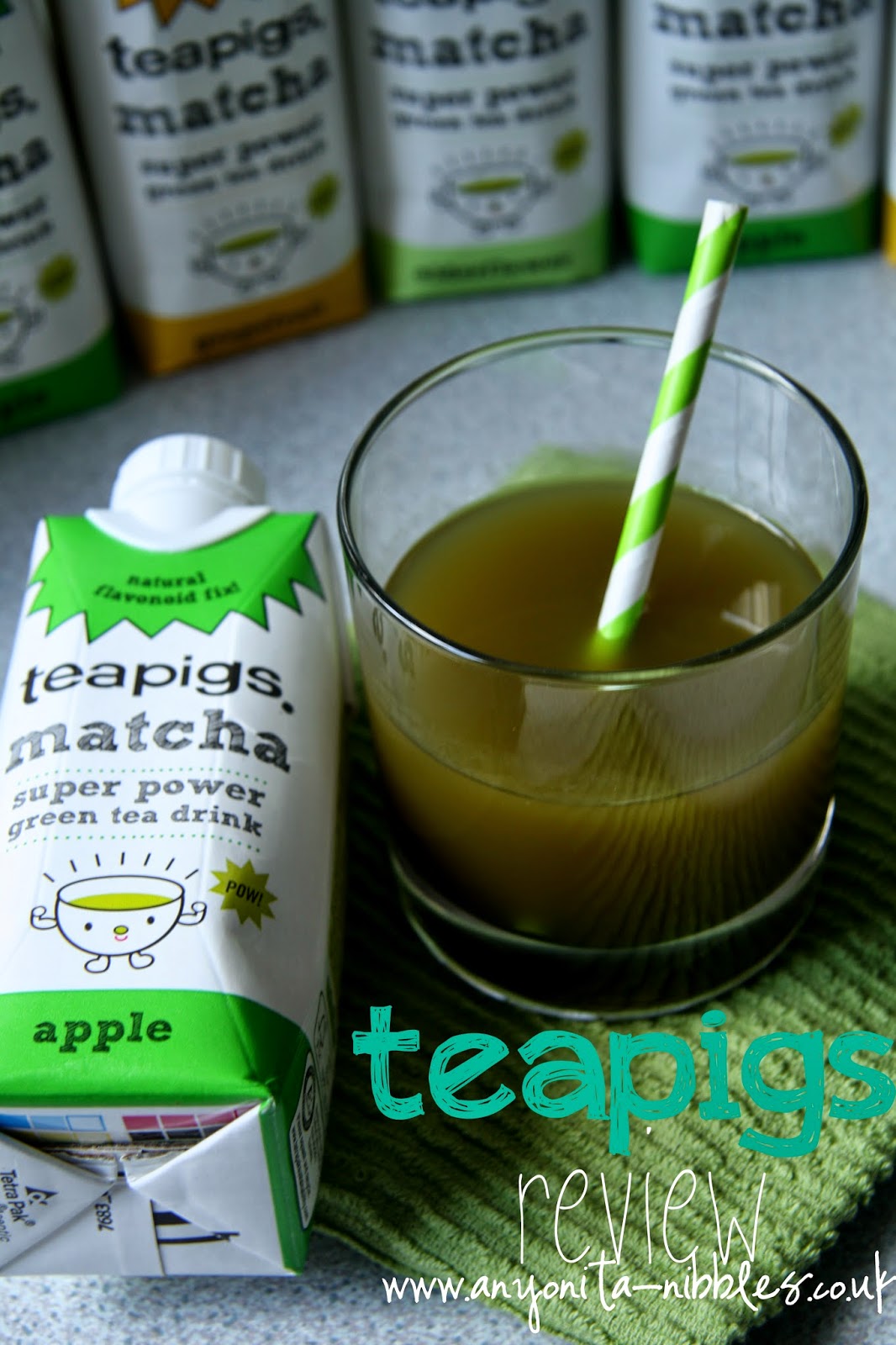 Anyonita Nibbles GlutenFree Recipes Teapigs Matcha Green Tea