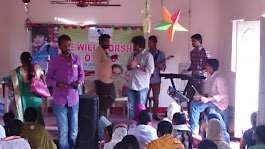 Team Worship Service at Kondaparthi