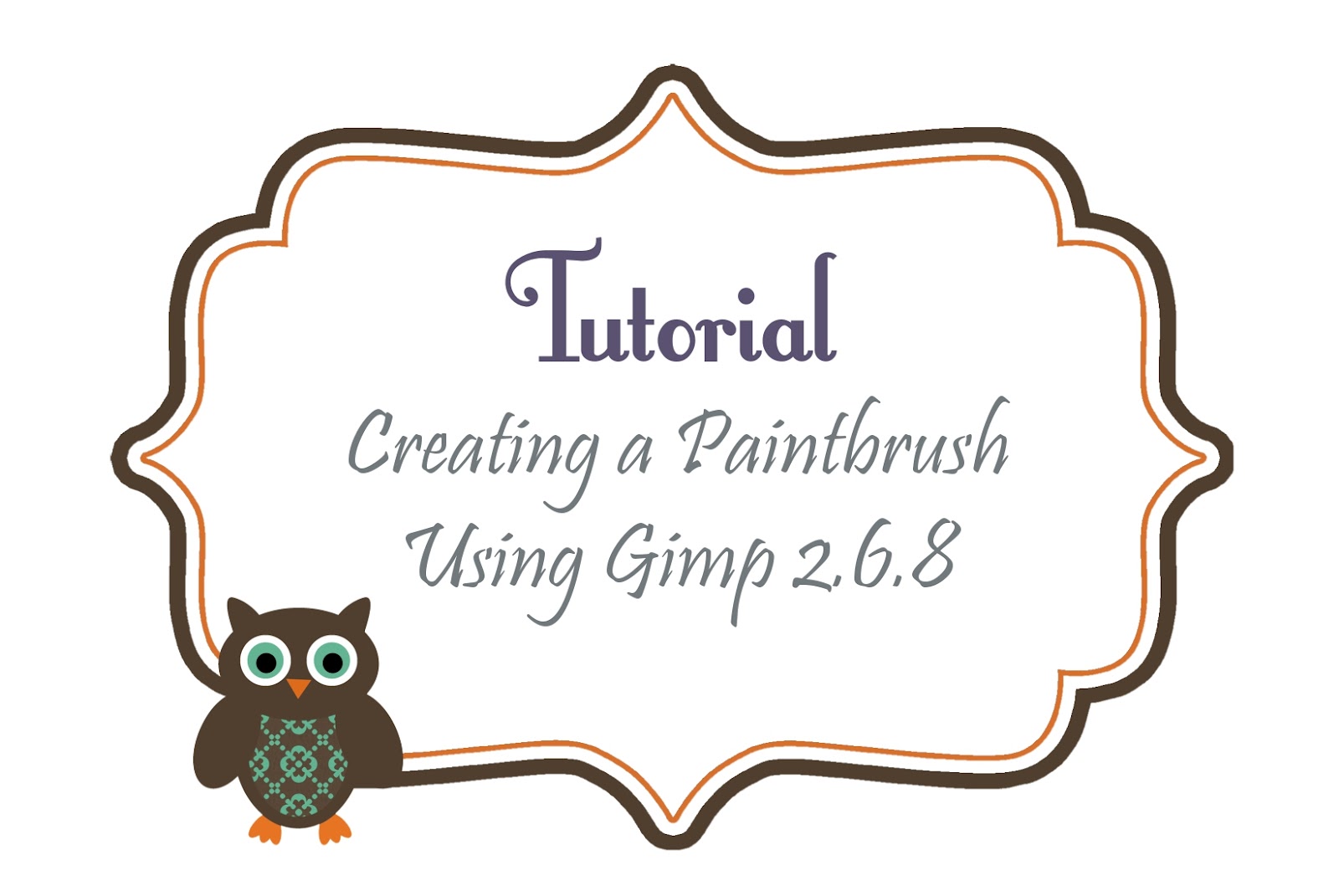 Niccupp Crochet How to Create a Paintbrush in The Gimp (Part 1 of 2)