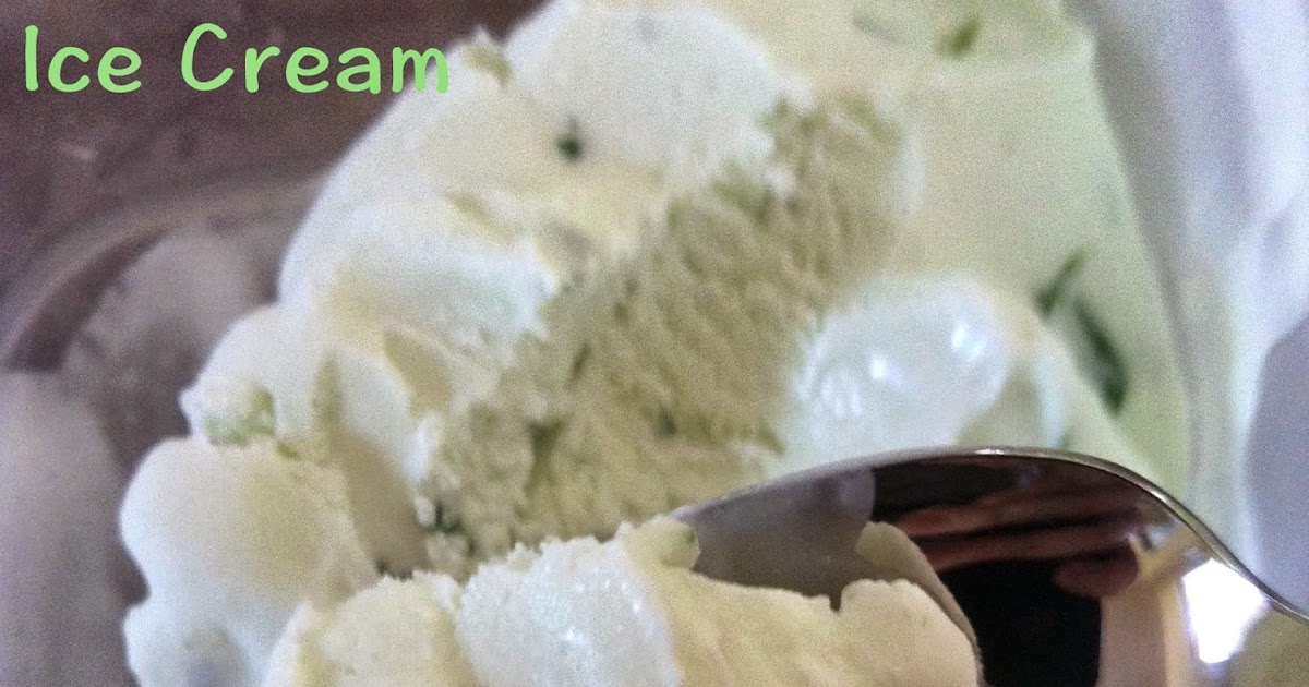 Color Me Caroline Basil Mint Ice Cream