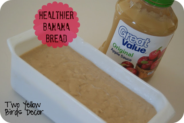 Healthier Banana Bread