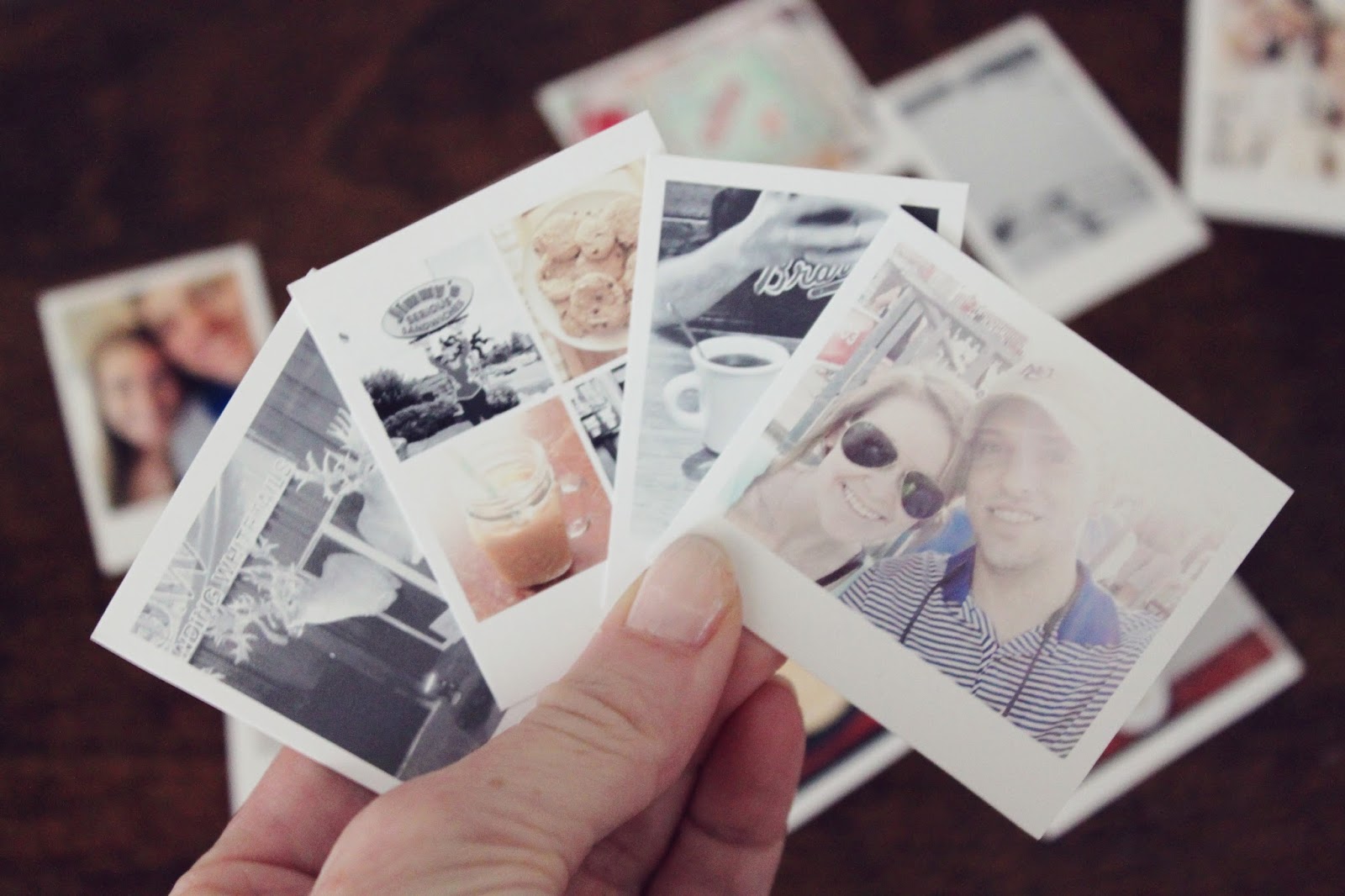 Untangled lines Very Mini Polaroids DIY