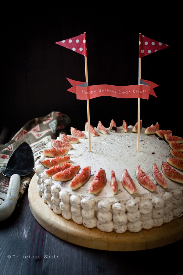 Delicious Shots Fig Birthday Cake and Fig Jam