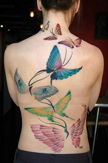 Butterfly Tattoos tend to be probably the most womanly tats available for 