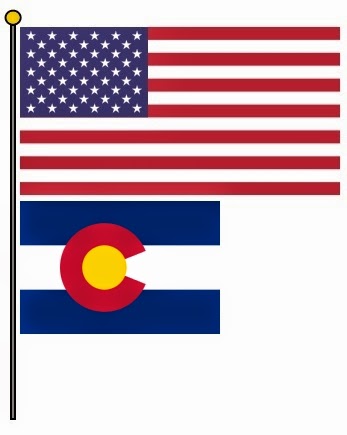 the american flag daily colorado statehood