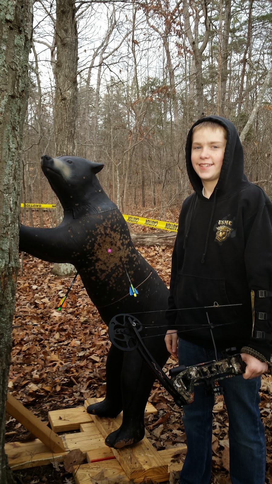 4H in Orange County, VA Archery Club Competes in First Tournament of 2015