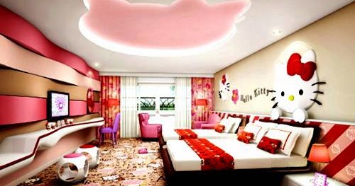 Desain Kamar Tidur Anak Hello Kitty Lucu Terbaru 2014 ...