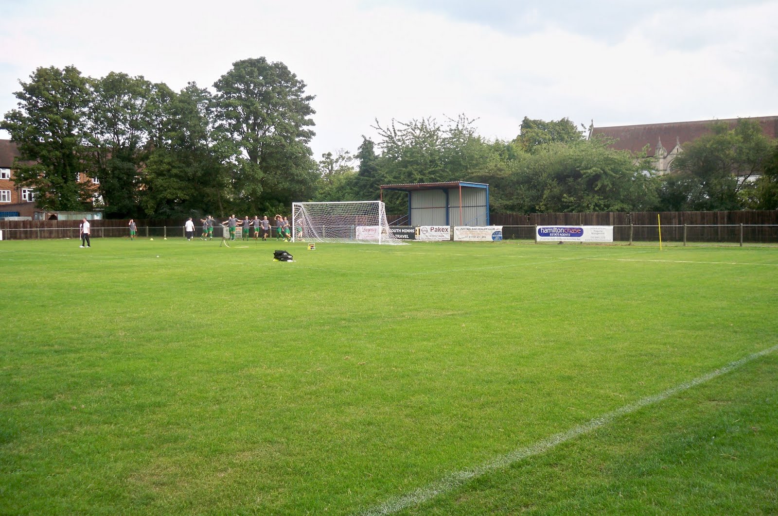 Football Grounds visited by Richard Bysouth Potters Bar Town FC