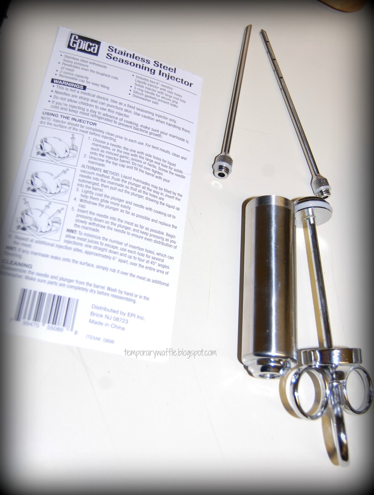 Temporary Waffle The Epica Seasoning Injector Review