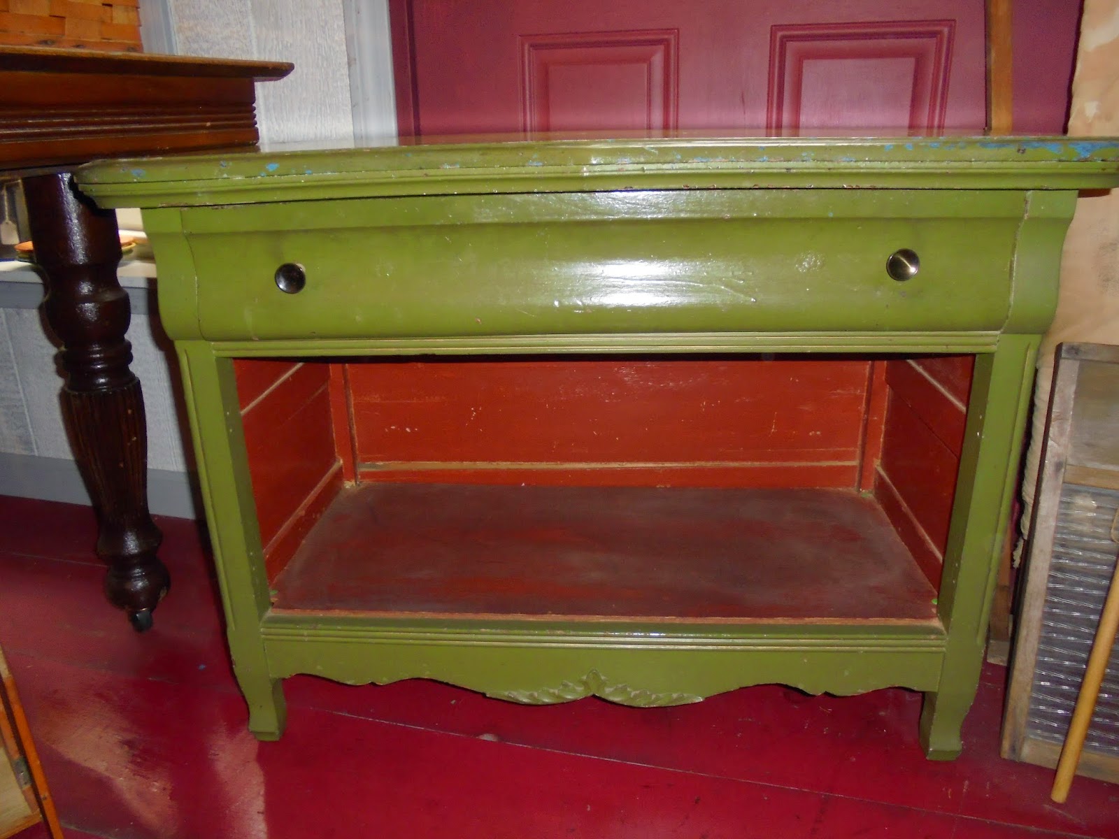 Log Cabin Antiques Gifts Small Bureau Has Been Repurposed Into