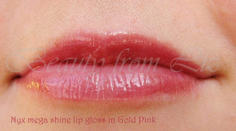 nyx sweetheart swatch