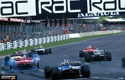 GP Da Inglaterra de F1, Silverstone em 1997 - continental-circus.blogspot.com