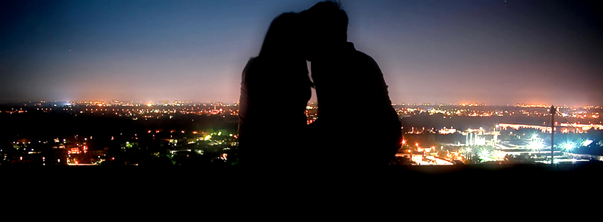 kissing couple facebook cover 00071