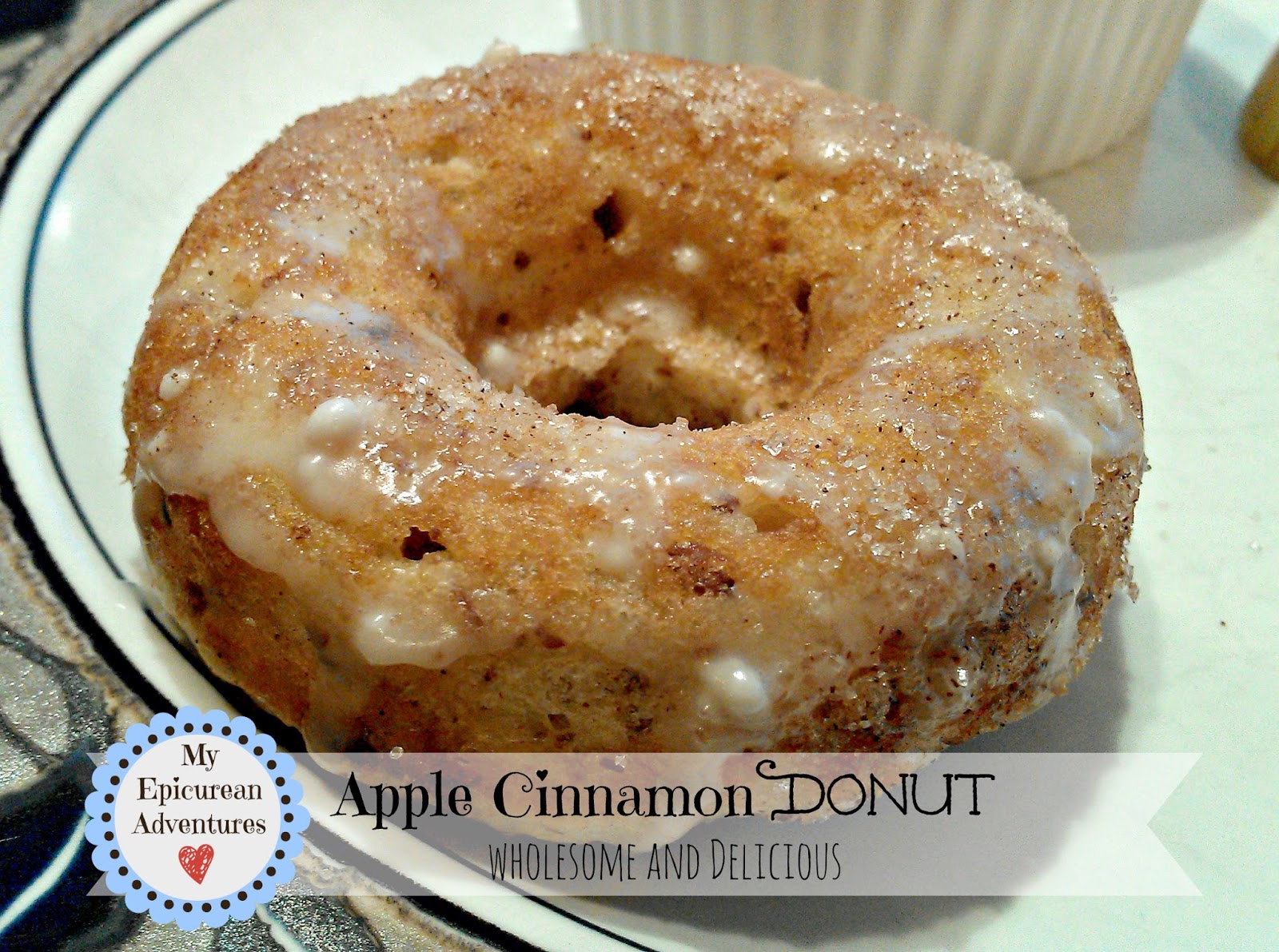 Baked Cinnamon Apple Donuts My Epicurean Adventures