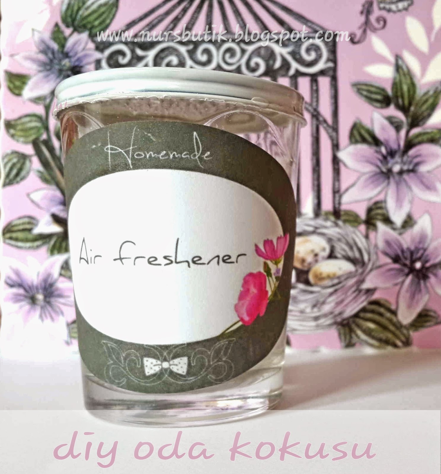 Nur S Butik Dogal Oda Kokusu Hava Temizleyici Yapimi Diy Air Freshener
