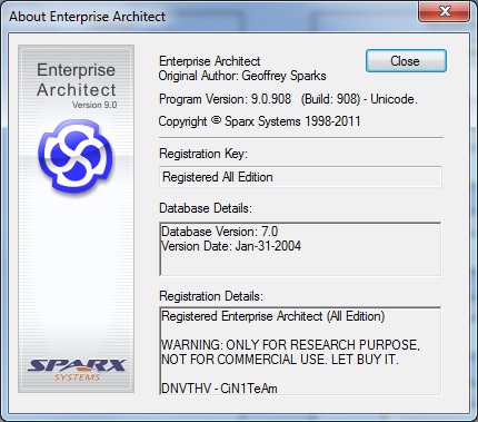 Sparx Enterprise Architect V9.0.0.908 Download