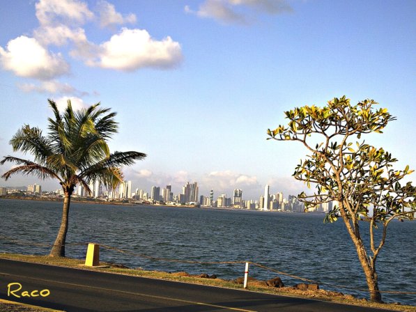 Hermosa vista desde el Coastway. Los gringos añoran Panamá