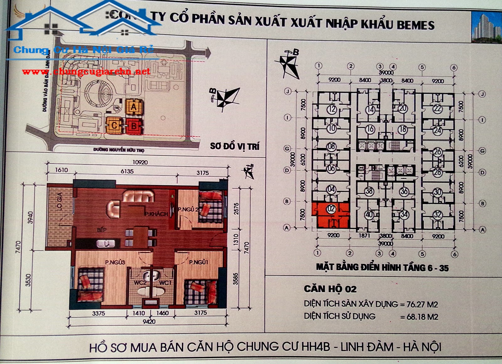 MẶT BẰNG CĂN HỘ CHUNG CƯ HH4 LINH ĐÀM MẶT BẰNG CĂN HỘ CHUNG CƯ HH4 LINH ĐÀM
