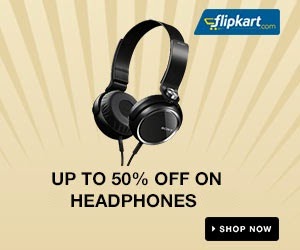 Headphones @ Flipkart: Up to 50% Off on Skullcandy | Sennheiser | Sony | Philips | & Up to 30% Off on JBL & Up to 40% Off on Panasonic