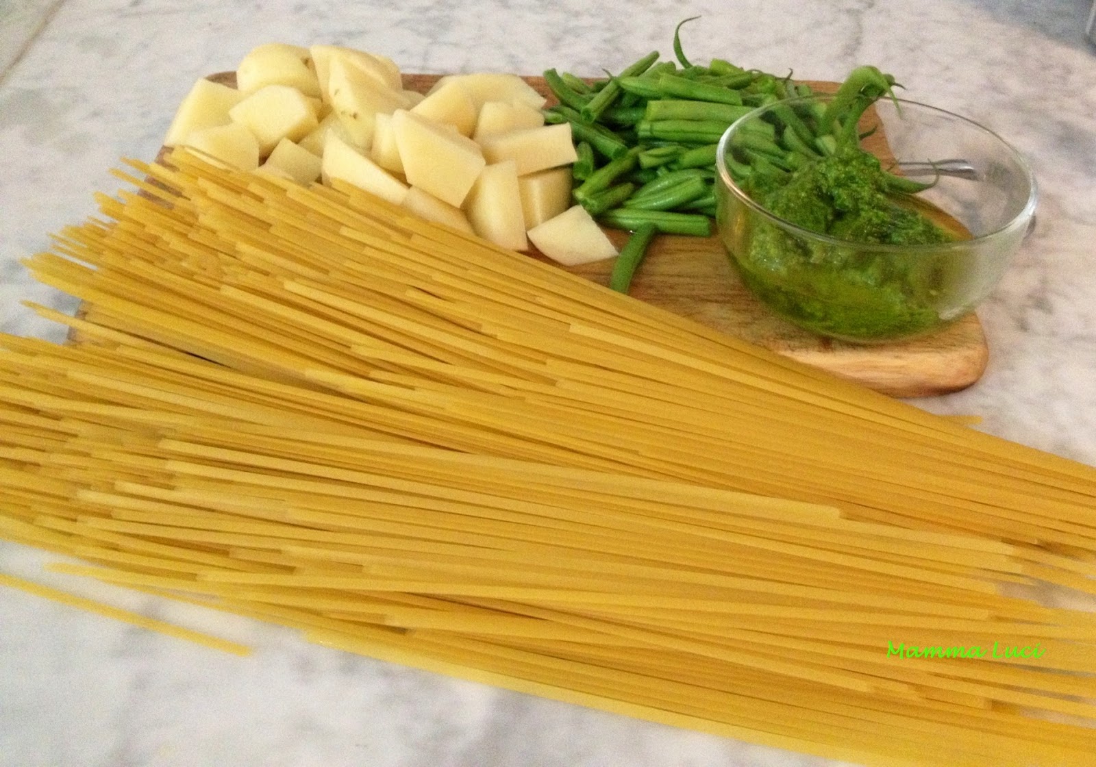 pasta al pesto