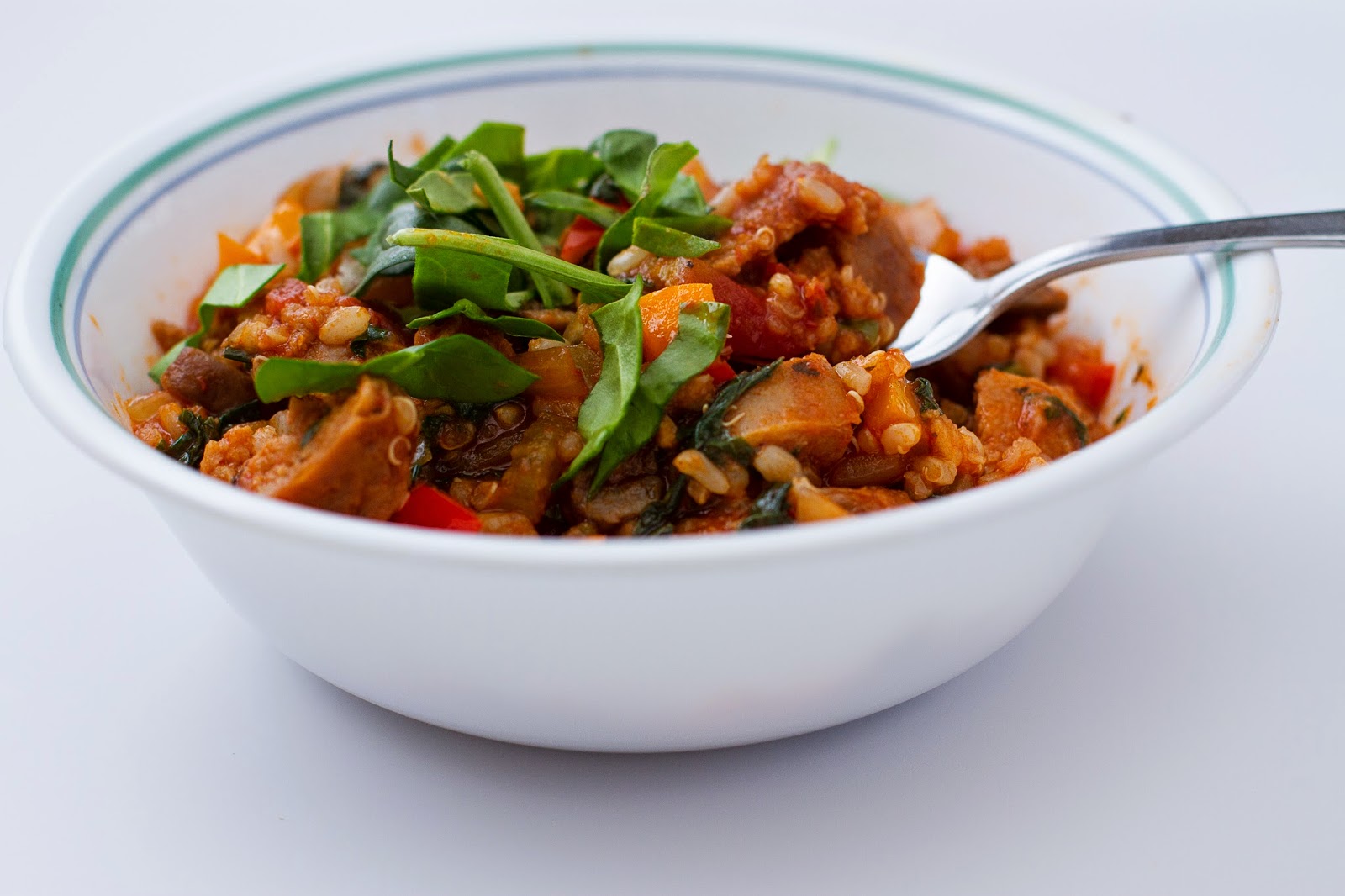 The Vanderbys Jambalaya with Spicy Italian Sausage GLUTEN FREE