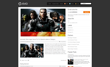 Evo Blogget Template