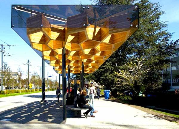University of BC Bus Shelters