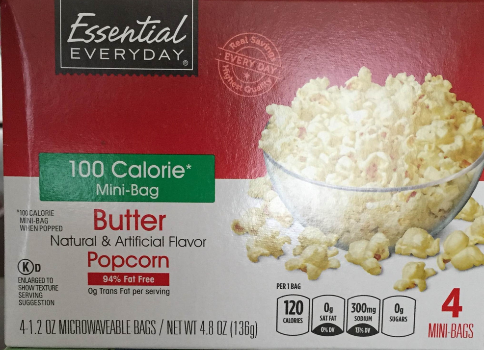 100 Calorie Popcorn Diet Facts