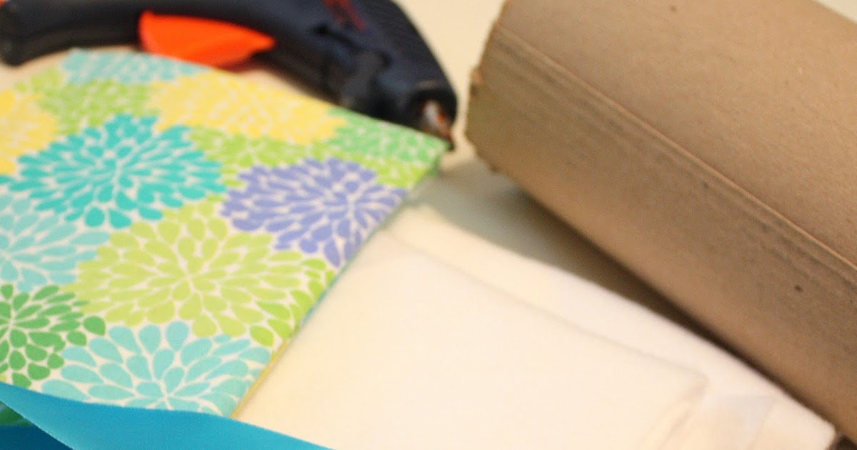 Headband Storage from Shipping Material