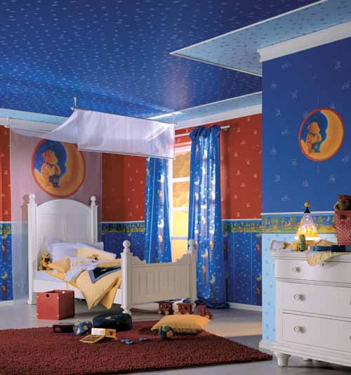 Dormitorio Color Azul para Niños | Ideas para decorar, diseñar y