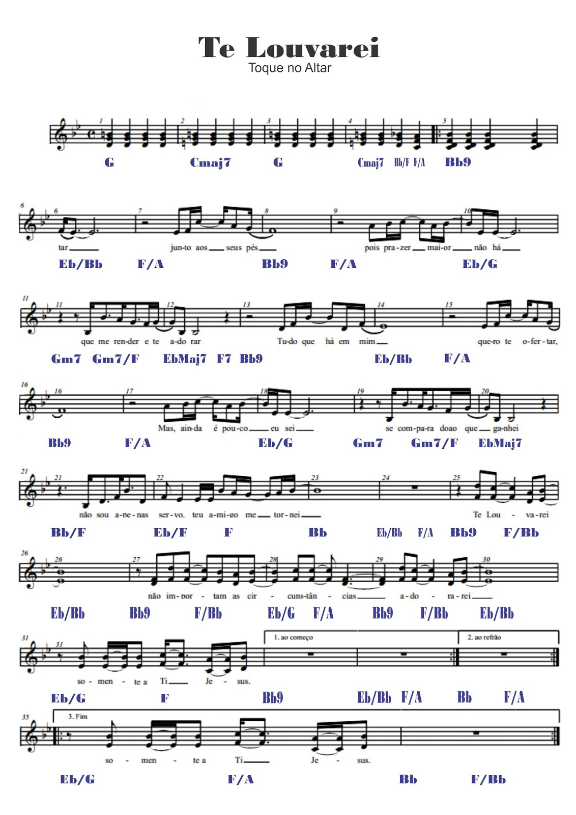 Partituras De Piano