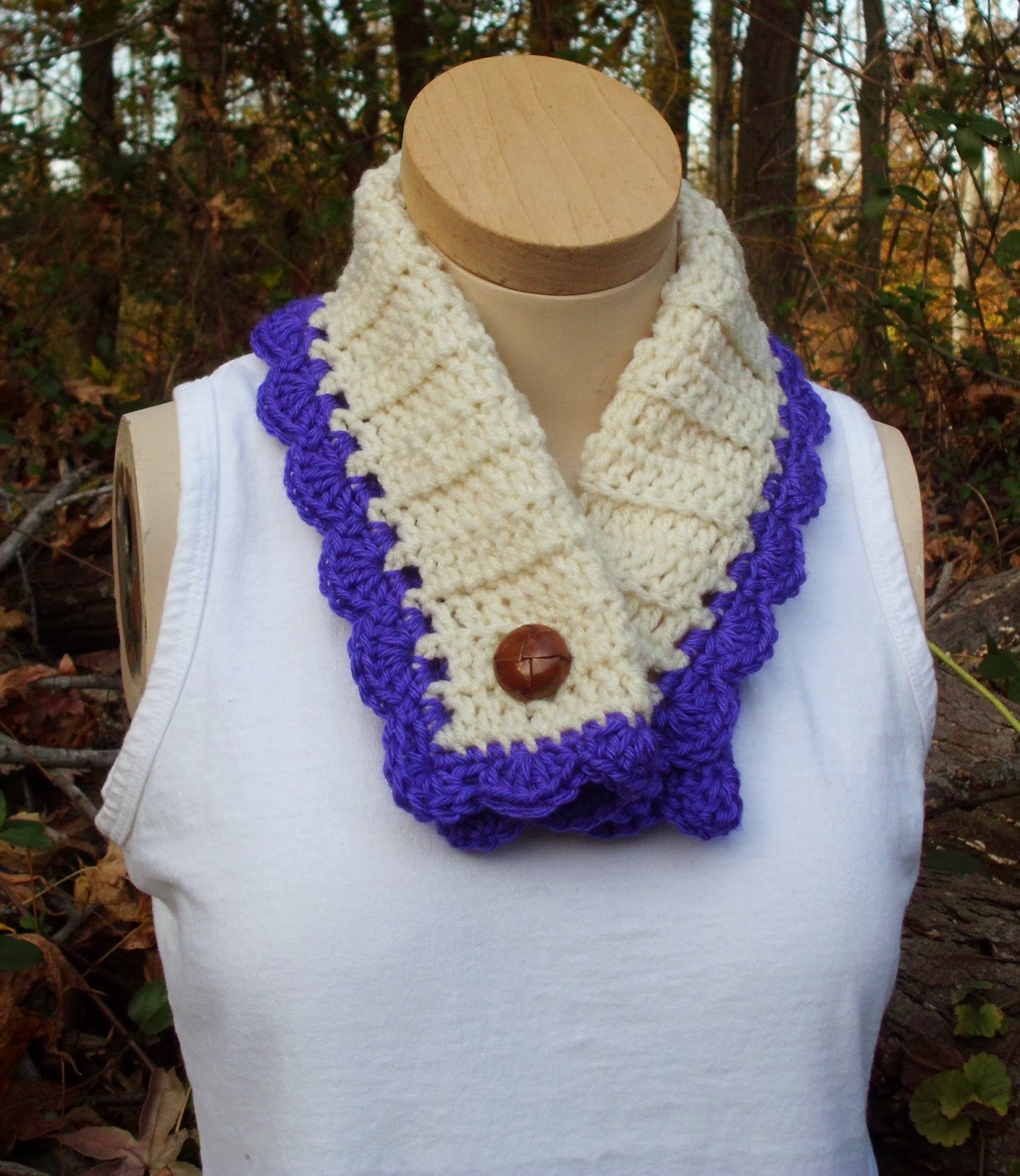 Rose Cottage Crochet: Crochet Neck Warmer Pattern Tutorial