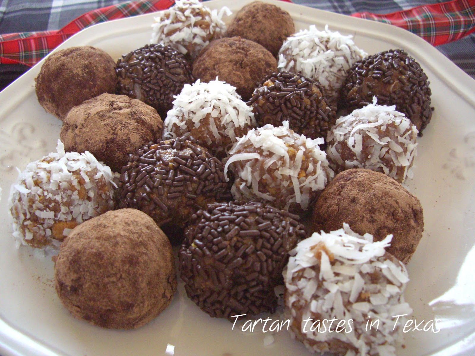 Tartan Tastes in Texas Scottish recipes High School Truffles