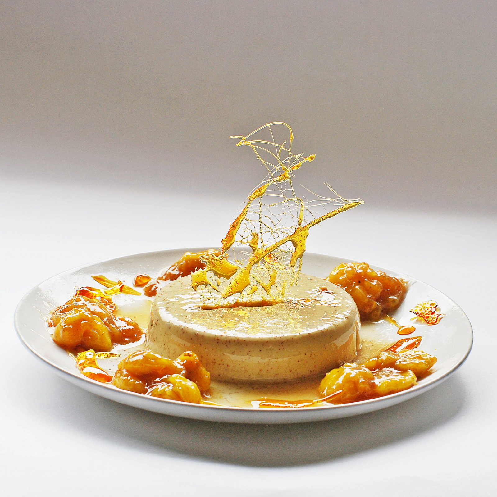 Free From The Three Coconut Pot de Creme with Caramel Bananas