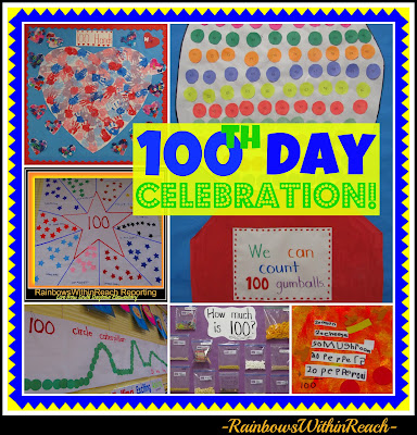 100 Day Celebration Ideas for Art, Math + Science: KINDERGARTEN ROCKS! photo of: 100 Day Celebration Ideas for Art, Math + Science: KINDERGARTEN ROCKS!