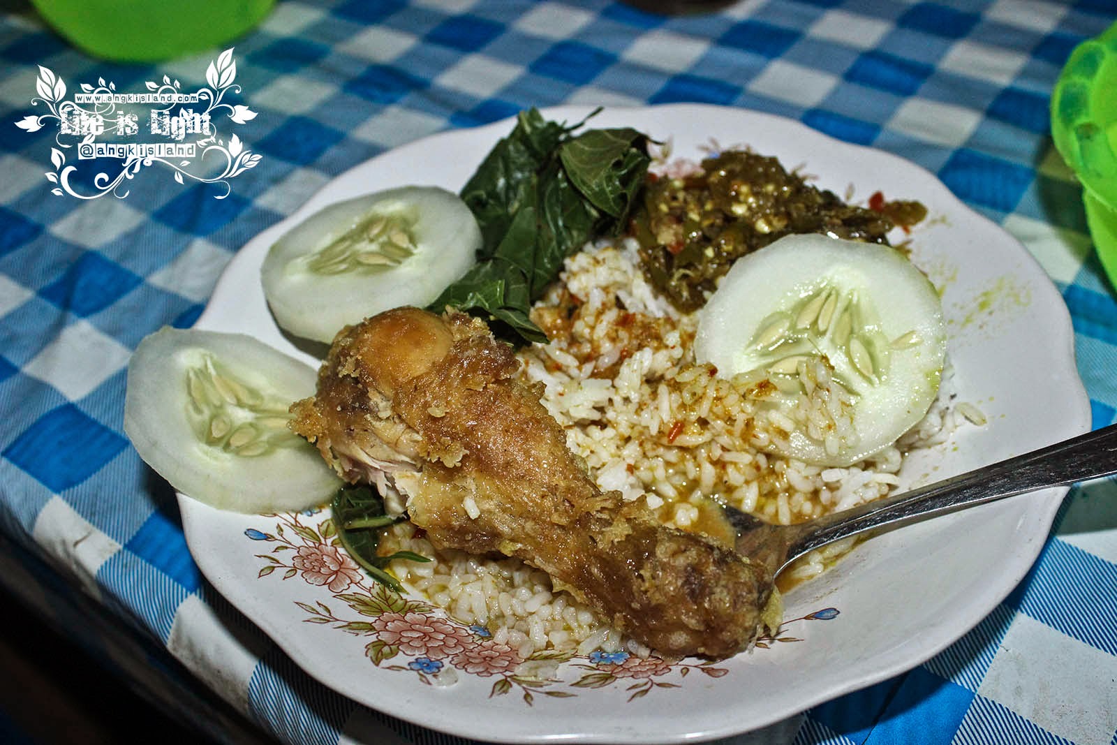 makan nasi nasi padang
