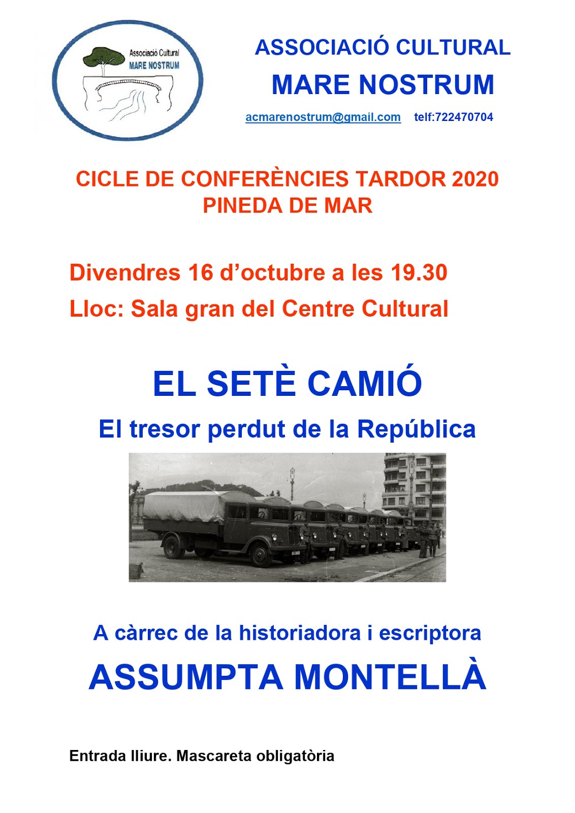 CONFERÈNCIA ASSUMPTA MONTELLÀ