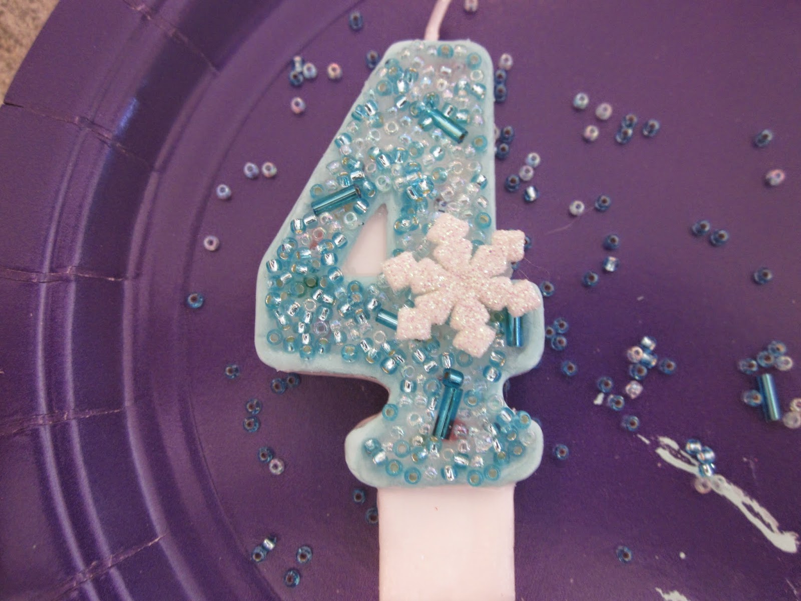 Princes, Ponies and Diamonds Custom Birthday Candle