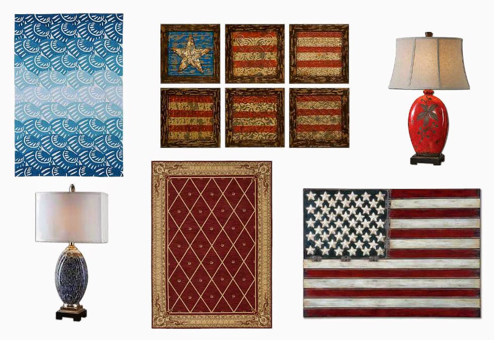 Rug & Home Red, White, & Blue Colorspiration
