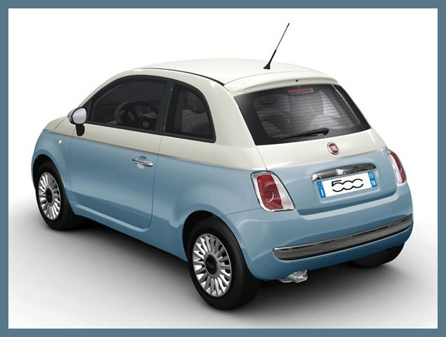 album justin bieber my world lmr. New Fiat 500 BICOLORE - BLUE amp;