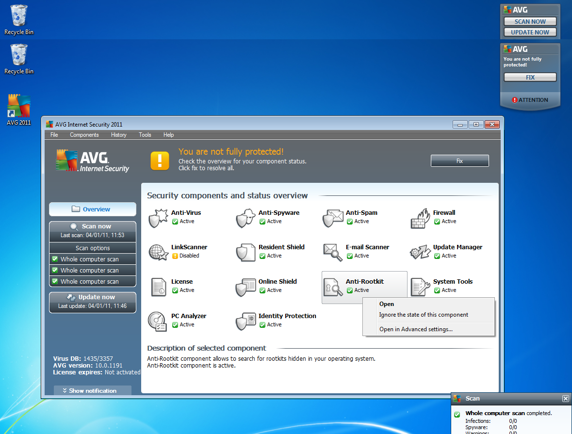 FREE AVG AntiVirus 2011 Review Download