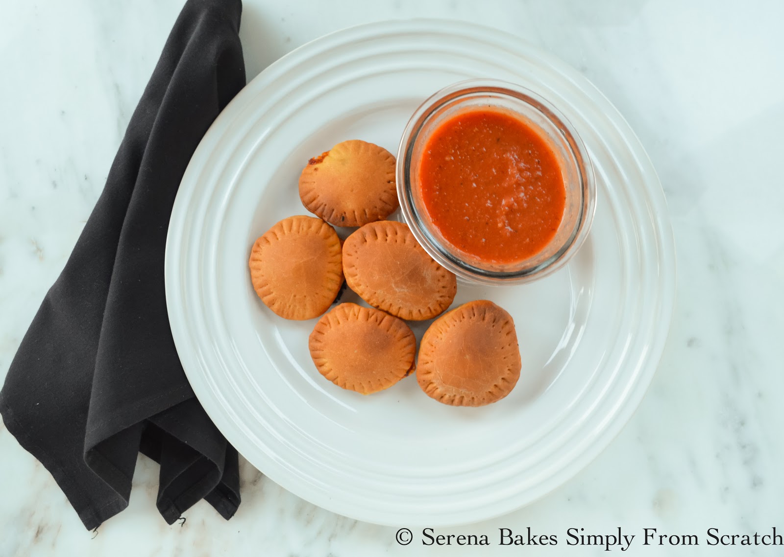 Pizza Pocket Bites Serena Bakes Simply From Scratch