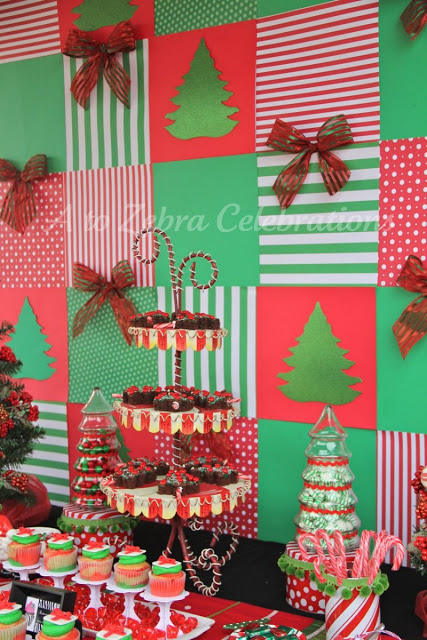TUDO PRA SUA FESTA: Ideia de decoração para festa de Natal
